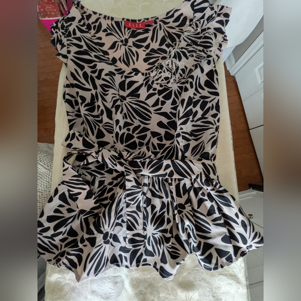 Elle Cap Sleeve Floral Top